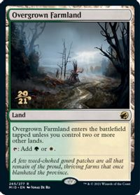 Overgrown Farmland — Prerelease Cards