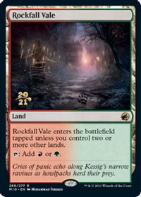 Rockfall Vale — Prerelease Cards