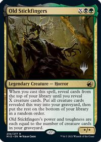 Old Stickfingers — Promo Pack: Innistrad: Midnight Hunt