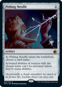 Pithing Needle — Promo Pack: Innistrad: Midnight Hunt