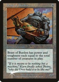 Beast of Burden (No Date) — Prerelease Cards
