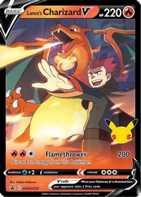 Lance's Charizard V - SWSH133 — SWSH: Sword & Shield Promo Cards