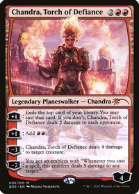 Chandra, Torch of Defiance — Unique and Miscellaneous Promos