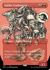 Goblin Trashmaster (Foil Etched) — Secret Lair Drop Series