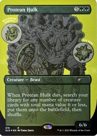 Protean Hulk (Foil Etched) — Secret Lair Drop Series
