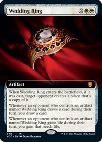 Wedding Ring (Extended Art) — Commander: Innistrad: Crimson Vow