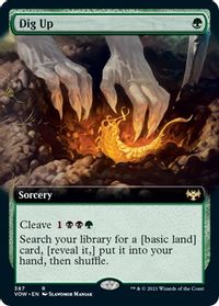 Dig Up (Extended Art) — Innistrad: Crimson Vow