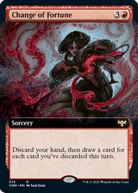 Change of Fortune (Extended Art) — Innistrad: Crimson Vow