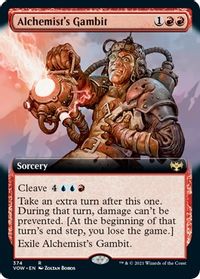 Alchemist's Gambit (Extended Art) — Innistrad: Crimson Vow