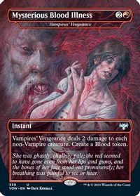 Mysterious Blood Illness - Vampires' Vengeance — Innistrad: Crimson Vow