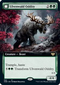 Ulvenwald Oddity (Extended Art) — Innistrad: Crimson Vow