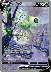 Celebi V (Alternate Full Art) — SWSH08: Fusion Strike