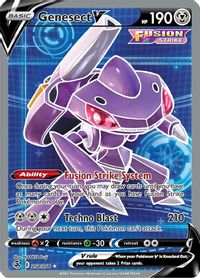 Genesect V (Full Art) — SWSH08: Fusion Strike