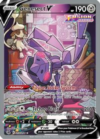 Genesect V (Alternate Full Art) — SWSH08: Fusion Strike
