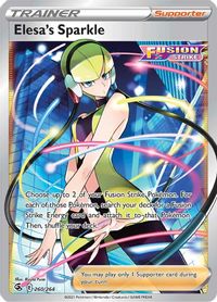 Elesa's Sparkle (Full Art) — SWSH08: Fusion Strike