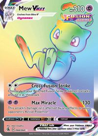 Mew VMAX (Secret) — SWSH08: Fusion Strike
