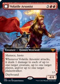 Volatile Arsonist (Extended Art) — Innistrad: Crimson Vow