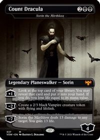 Count Dracula - Sorin the Mirthless — Innistrad: Crimson Vow