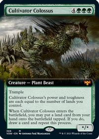Cultivator Colossus (Extended Art) — Innistrad: Crimson Vow