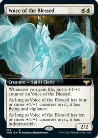 Voice of the Blessed (Extended Art) — Innistrad: Crimson Vow