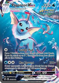 Vaporeon VMAX - SWSH182 — SWSH: Sword & Shield Promo Cards