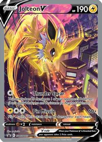 Jolteon V - SWSH183 — SWSH: Sword & Shield Promo Cards