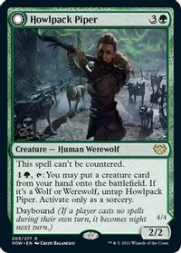 Howlpack Piper — Innistrad: Crimson Vow