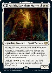 Katilda, Dawnhart Martyr — Innistrad: Crimson Vow