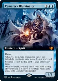Cemetery Illuminator (Extended Art) — Innistrad: Crimson Vow