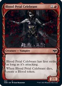 Blood Petal Celebrant (Showcase) — Innistrad: Crimson Vow