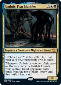 Umbris, Fear Manifest — Commander: Innistrad: Crimson Vow