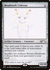 Metalwork Colossus (378) — Secret Lair Drop Series