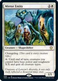 Mirror Entity — Commander: Innistrad: Crimson Vow