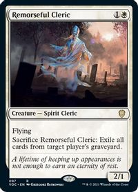 Remorseful Cleric — Commander: Innistrad: Crimson Vow