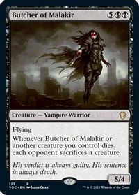 Butcher of Malakir — Commander: Innistrad: Crimson Vow