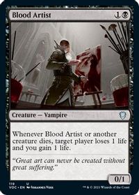 Blood Artist — Commander: Innistrad: Crimson Vow