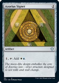 Azorius Signet — Commander: Innistrad: Crimson Vow
