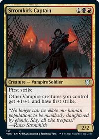 Stromkirk Captain — Commander: Innistrad: Crimson Vow