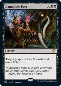 Damnable Pact — Commander: Innistrad: Crimson Vow