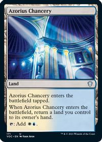 Azorius Chancery — Commander: Innistrad: Crimson Vow