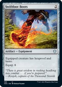 Swiftfoot Boots — Commander: Innistrad: Crimson Vow