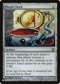Blood Clock — The List Reprints