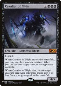 Cavalier of Night — The List Reprints