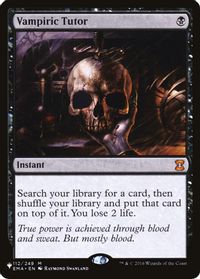 Vampiric Tutor — The List Reprints