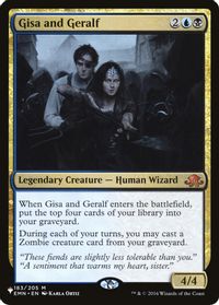 Gisa and Geralf — The List Reprints