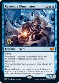Cemetery Illuminator — Prerelease Cards