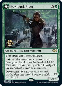 Howlpack Piper — Prerelease Cards