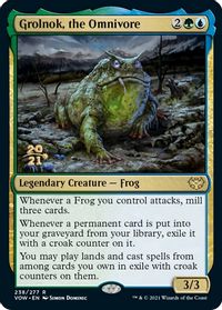 Grolnok, the Omnivore — Prerelease Cards