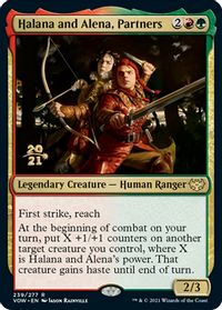 Halana and Alena, Partners — Prerelease Cards