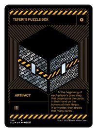Teferi's Puzzle Box (Silver Laminate) — Secret Lair Drop Series